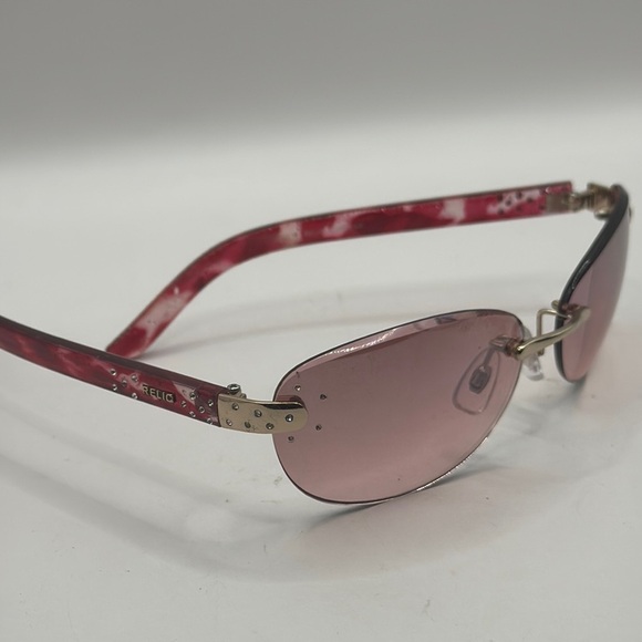 Relic rhinestone sided Pink Sunglasses - Picture 2 of 9